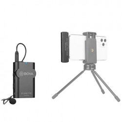 Boya 2.4 GHz Duo Lavalier Microfoon Draadloos BY-WM4 Pro-K3 voor iOS