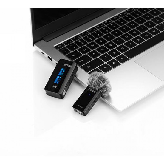 Boya Ultra-Compacte Draadloze Microfoon BY-XM6-S1 Mini