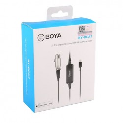 Boya XLR naar Lightning Adapter BY-BCA7