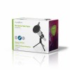 Nedis Microfoonstandaard - MPST00BK - Zwart